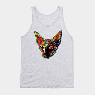 Sphynx cat Love Tank Top